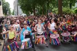 Photos: Pride March and Festival mark milestone with joy, remembrance